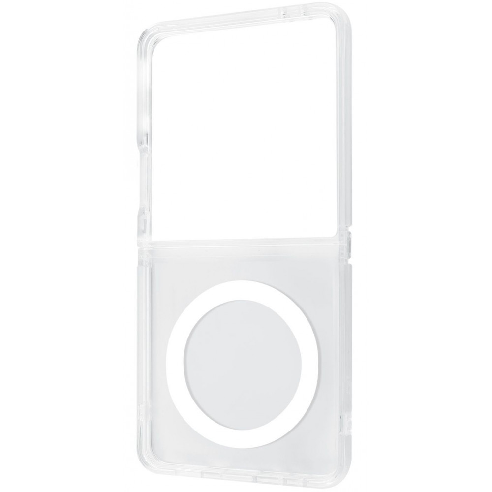 Чохол WAVE Clear Case (PC+TPU) with Magnetic Ring Samsung Galaxy Flip 7 clear