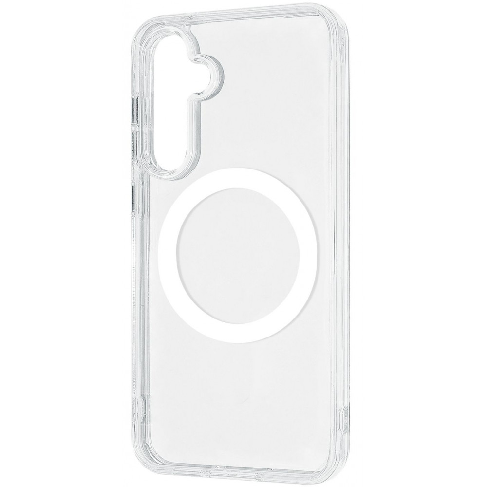 Чохол WAVE Clear Case (PC+TPU) with Magnetic Ring Samsung Galaxy S23 FE clear