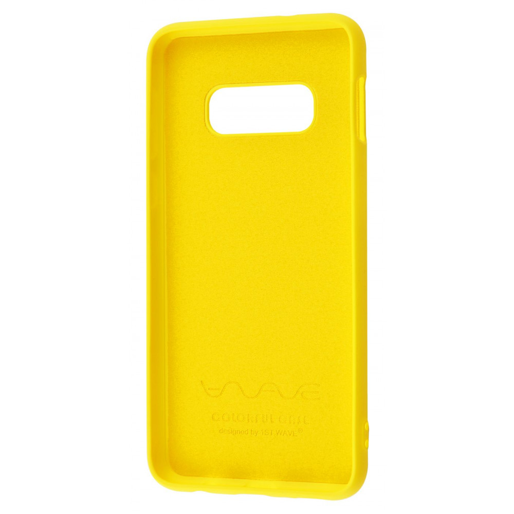 Чохол WAVE Colorful Case (TPU) Samsung Galaxy S10E (G970F) yellow