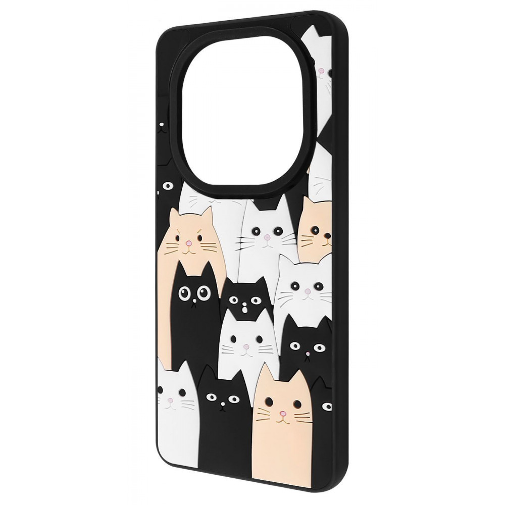 Чохол WAVE Doodle Case Xiaomi Redmi Note 14 Pro 5G/Poco X7 peach