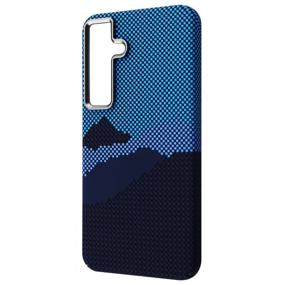 Чохол WAVE Gleam Case with Magnetic Ring Samsung Galaxy S24 Plus blue stripes
