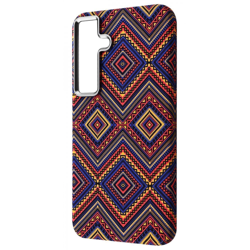 Чохол WAVE Gleam Case with Magnetic Ring Samsung Galaxy S26 gold stripes