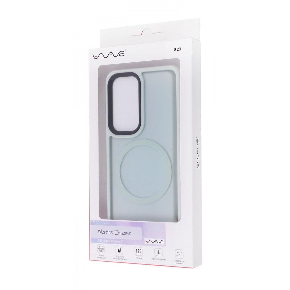 Чохол WAVE Matte Insane Case with Magnetic Ring Samsung Galaxy S23 midnight blue