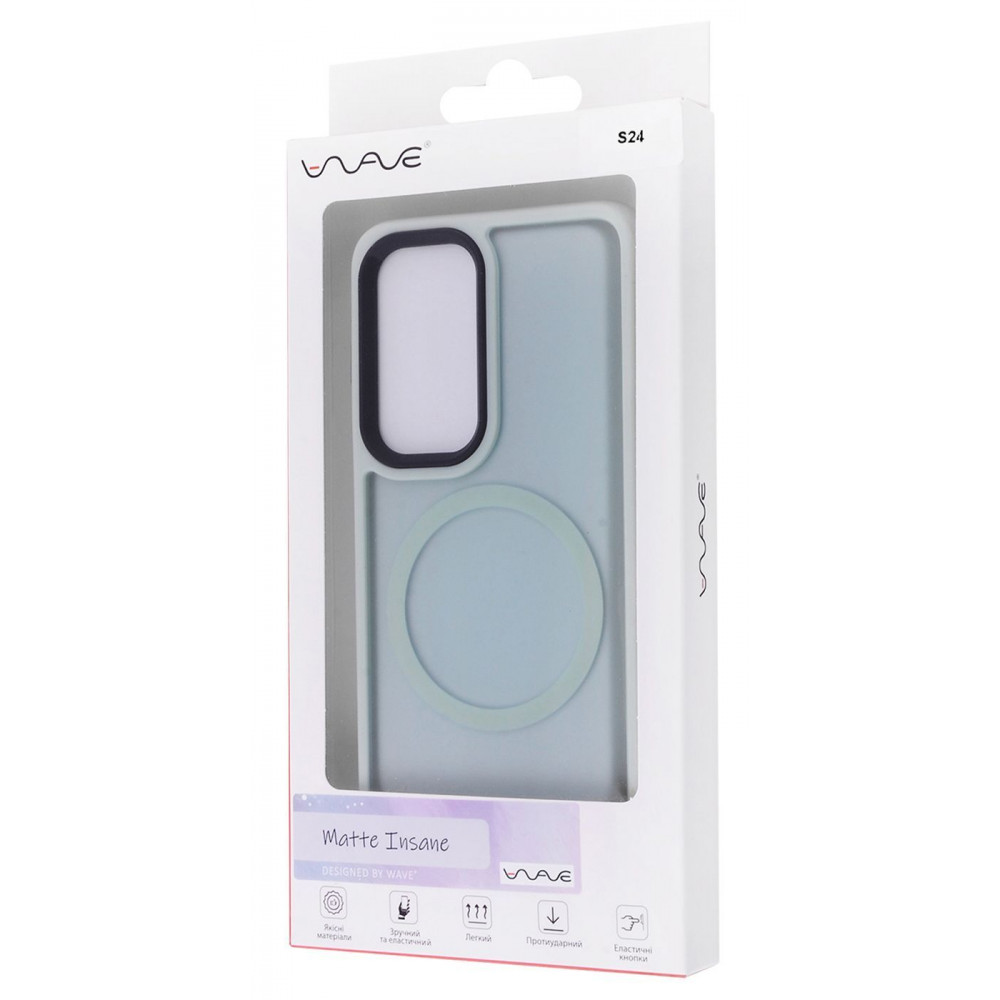 Чохол WAVE Matte Insane Case with Magnetic Ring Samsung Galaxy S24/S25 midnight blue