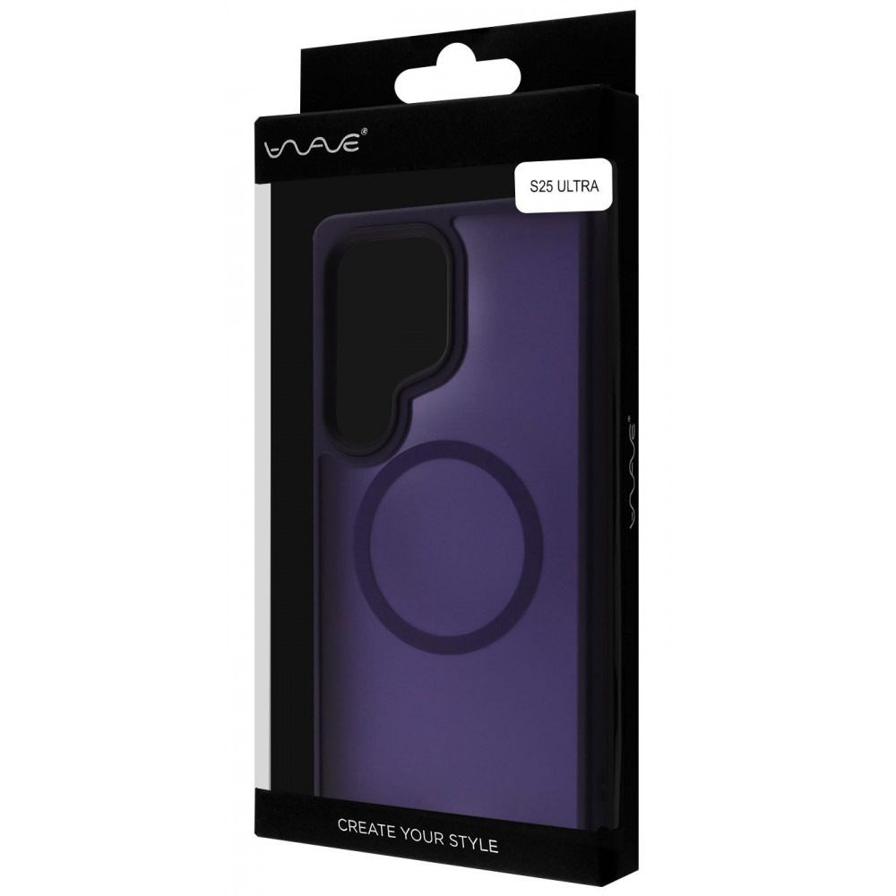 Чохол WAVE Matte Insane Case with Magnetic Ring Samsung Galaxy S25 Ultra light purple