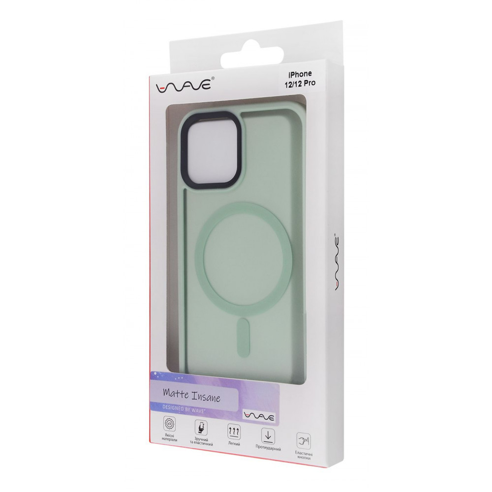 Чохол WAVE Matte Insane Case with Magnetic Ring iPhone 12/12 Pro ultramarine