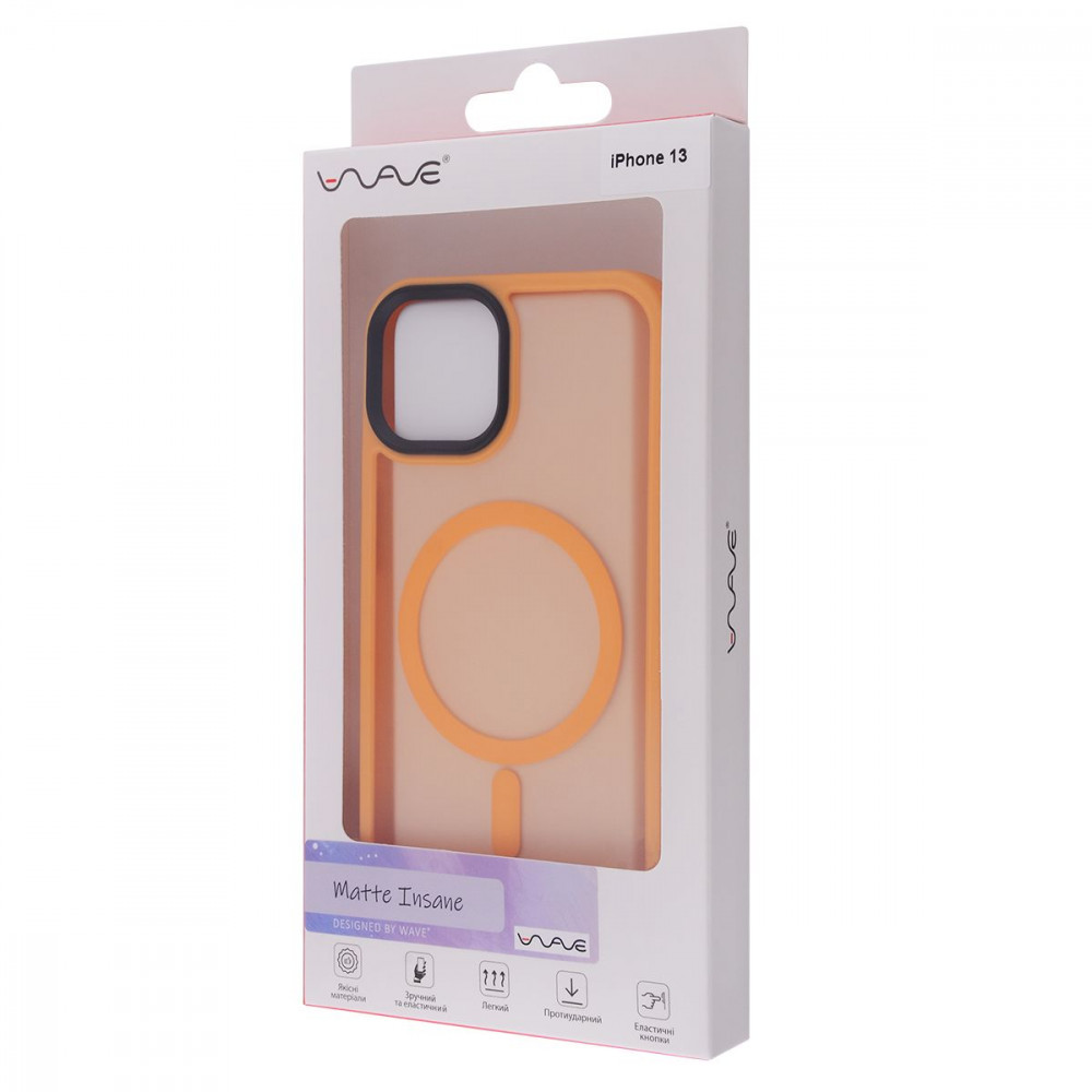 Чохол WAVE Matte Insane Case with Magnetic Ring iPhone 13 ultramarine