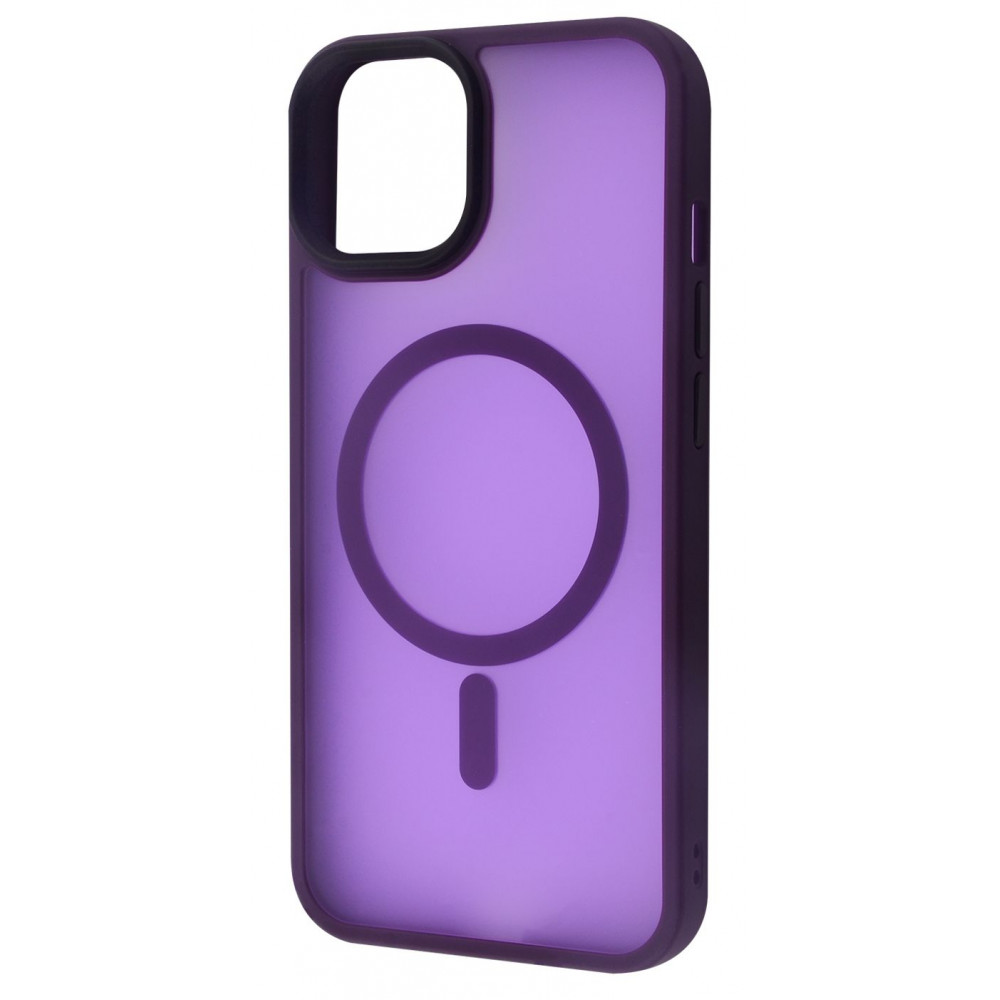 Чохол WAVE Matte Insane Case with Magnetic Ring iPhone 13 ultramarine