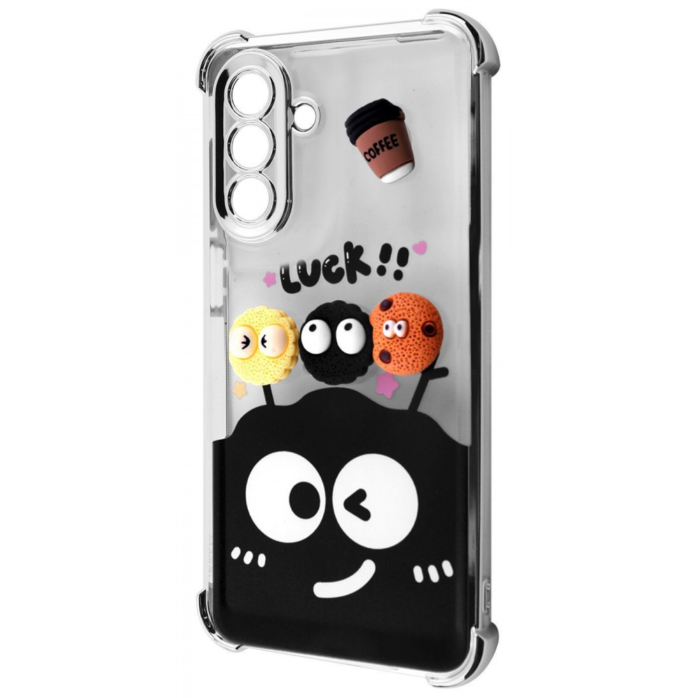 Чохол WAVE Winkie Samsung Galaxy A36/A56 silver/butterfly