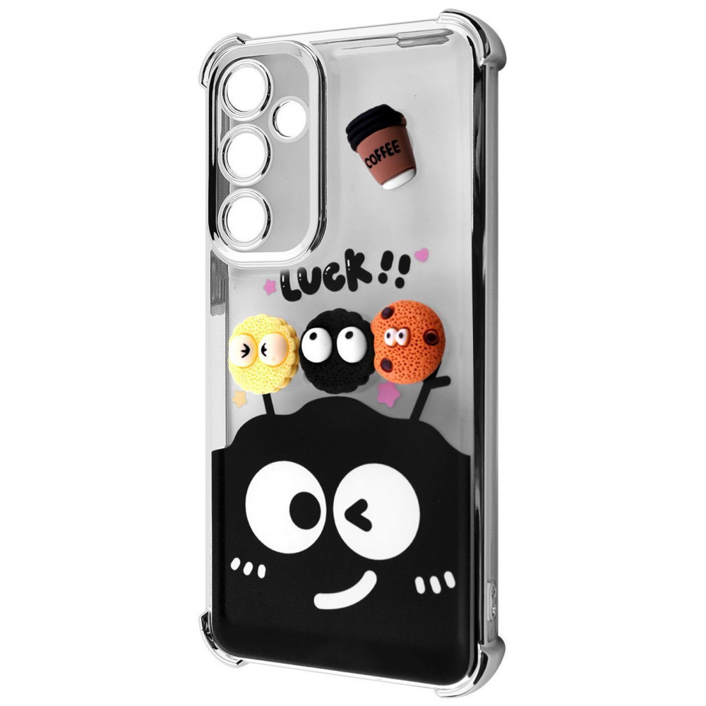 Чохол WAVE Winkie Samsung Galaxy A55 black/splash