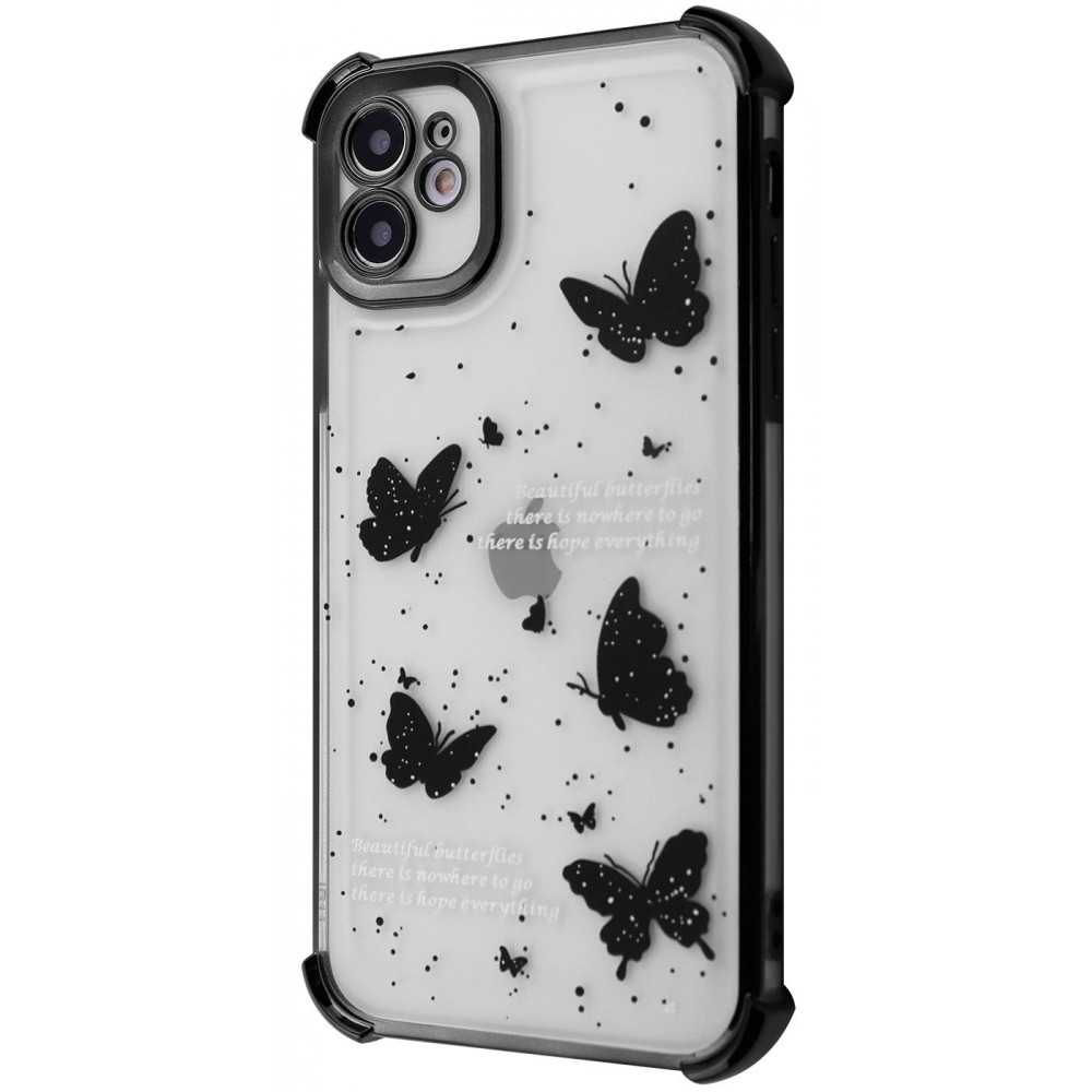 Чохол WAVE Winkie iPhone 12 black/splash