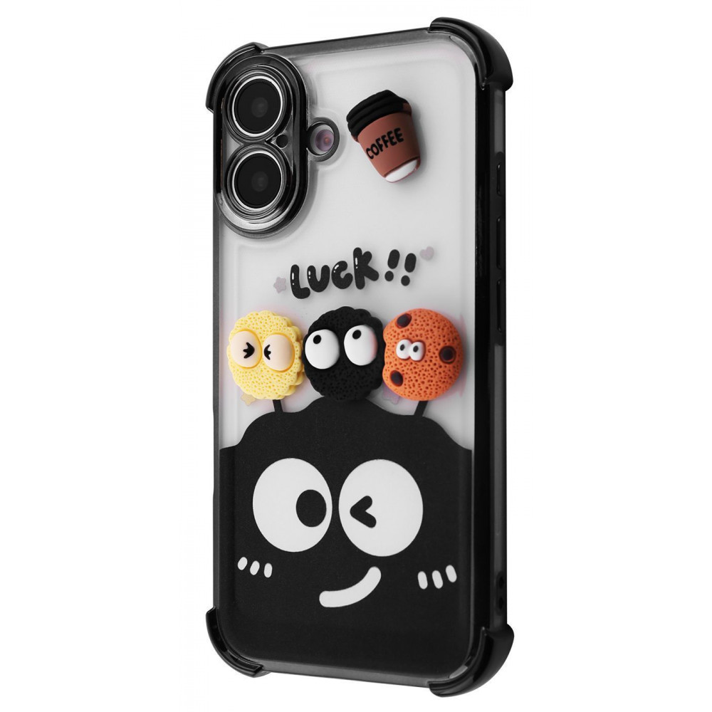 Чохол WAVE Winkie iPhone 16 silver/splash
