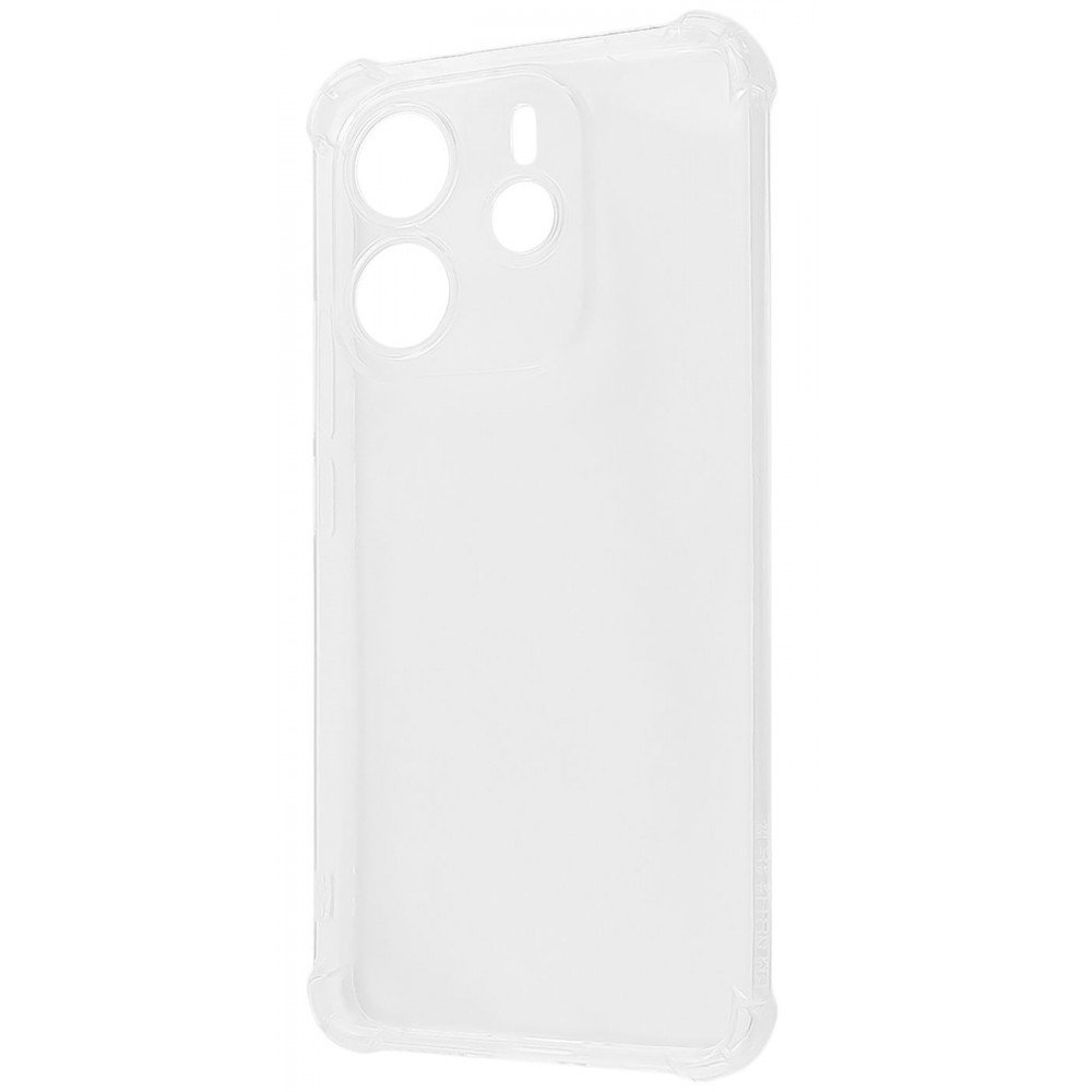 Чохол WXD Силікон 0.8 mm HQ Xiaomi Redmi Note 14 4G (European) 164.84mm clear