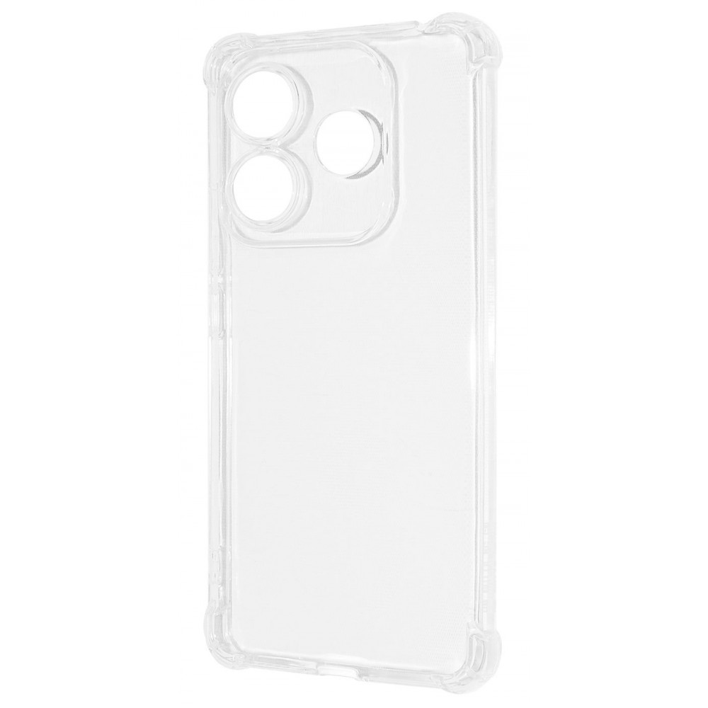 Чохол WXD Силікон 0.8 mm HQ Xiaomi Redmi Note 14 4G (Global) 163.3mm clear