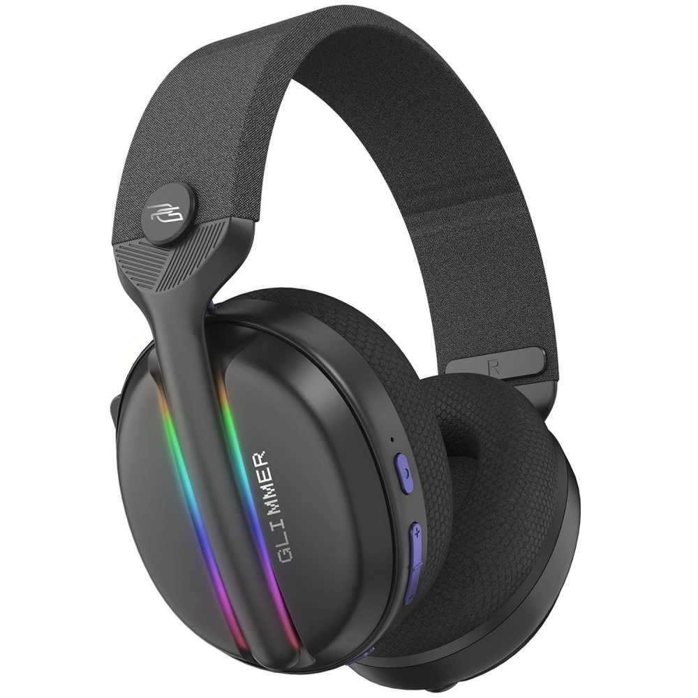Бездротова ігрова гарнітура Proove Gaming Glimmer (APP) black/purple