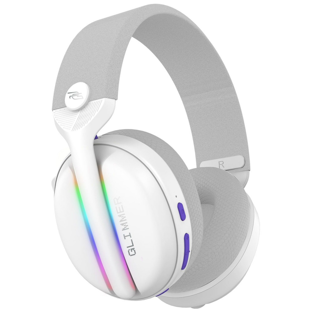 Бездротова ігрова гарнітура Proove Gaming Glimmer (APP) white/purple