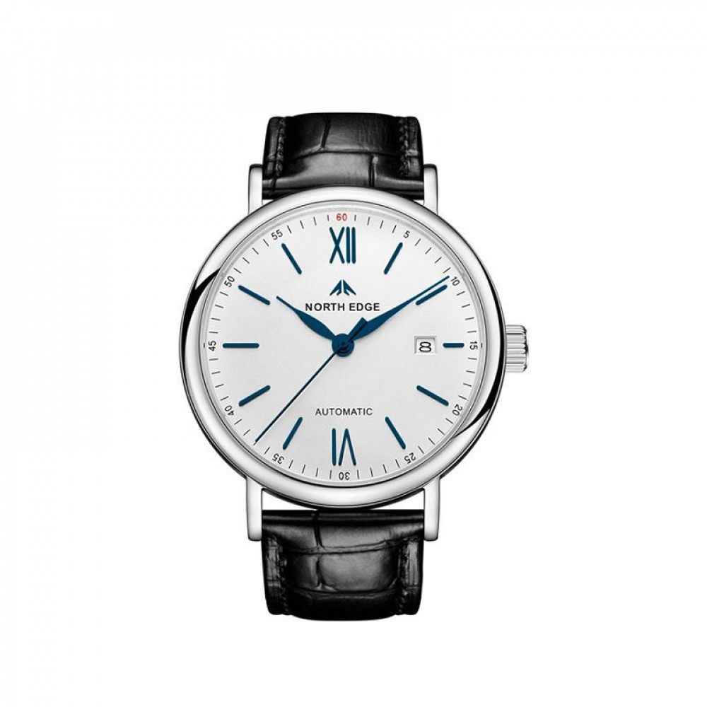 Механічний Годинник NORTH EDGE AMOY silver
