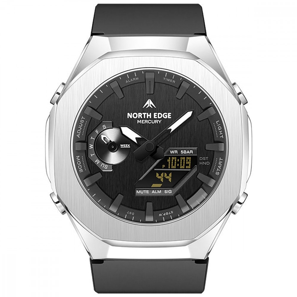 Механічний Годинник NORTH EDGE MERCURY black
