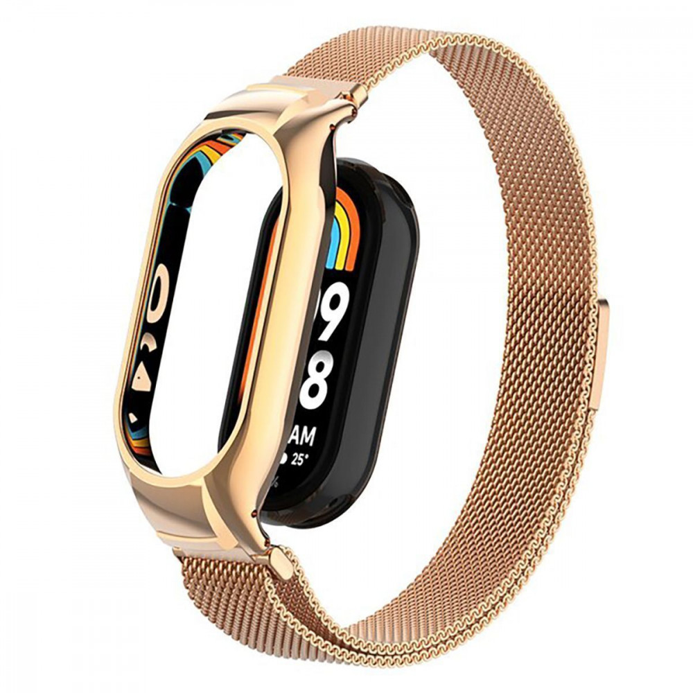 Ремінець Milanese Loop Mi Band 5/6 sand gold