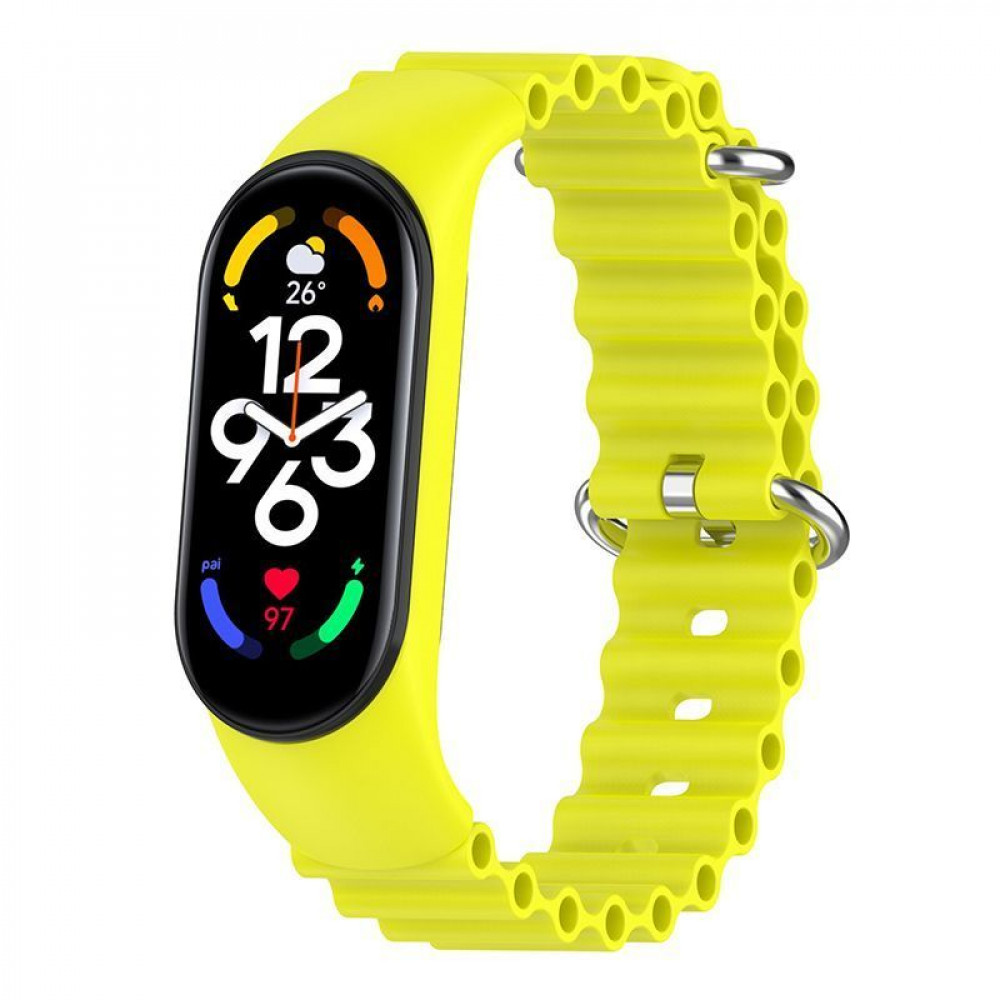 Ремінець Ocean Mi Band 7 green