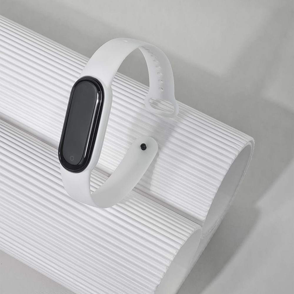 Ремінець Silicone Xiaomi Mi Band 5/6 light rose