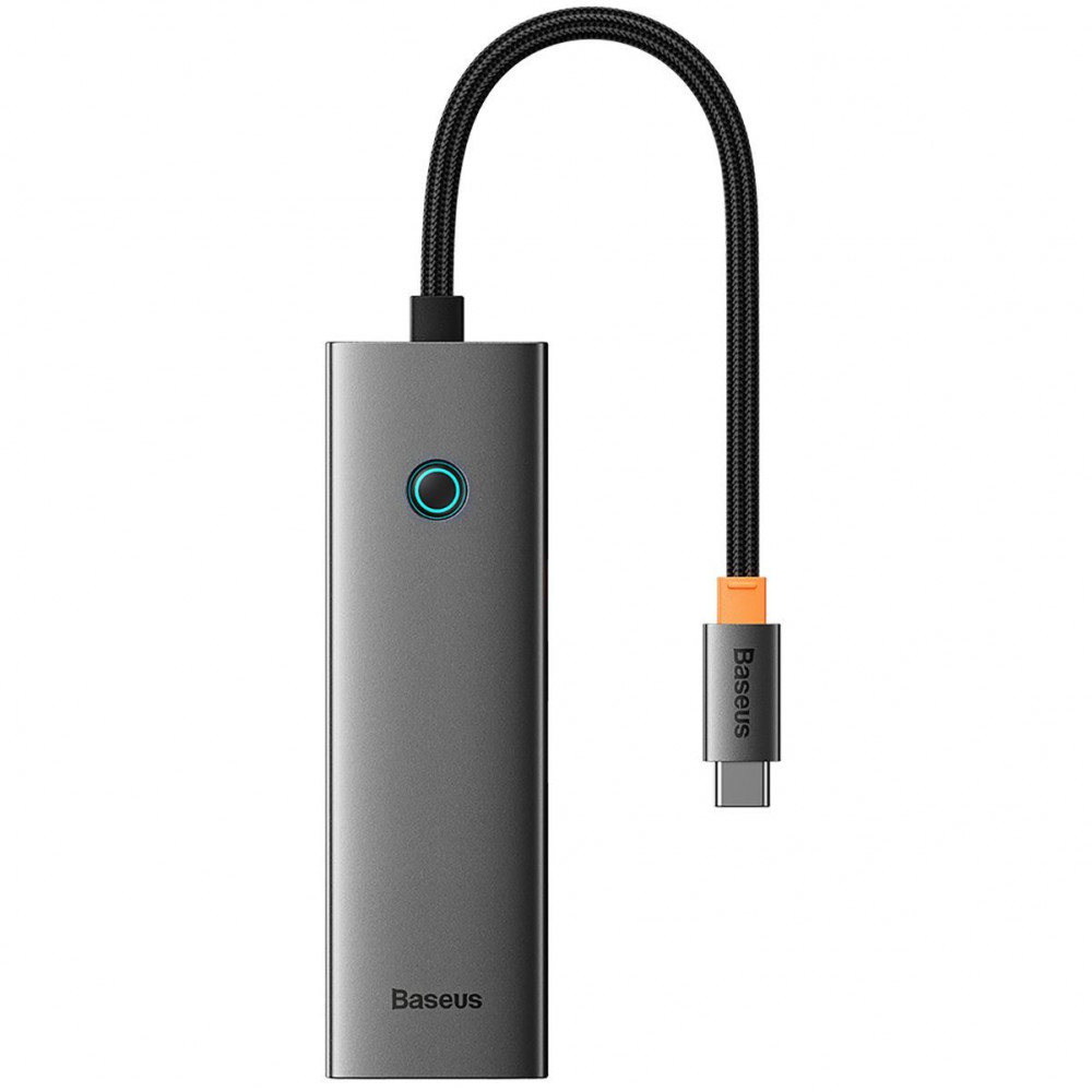 USB-Хаб Baseus UltraJoy Series 4-Port HUB (Type-C to USB3.0*4) gray