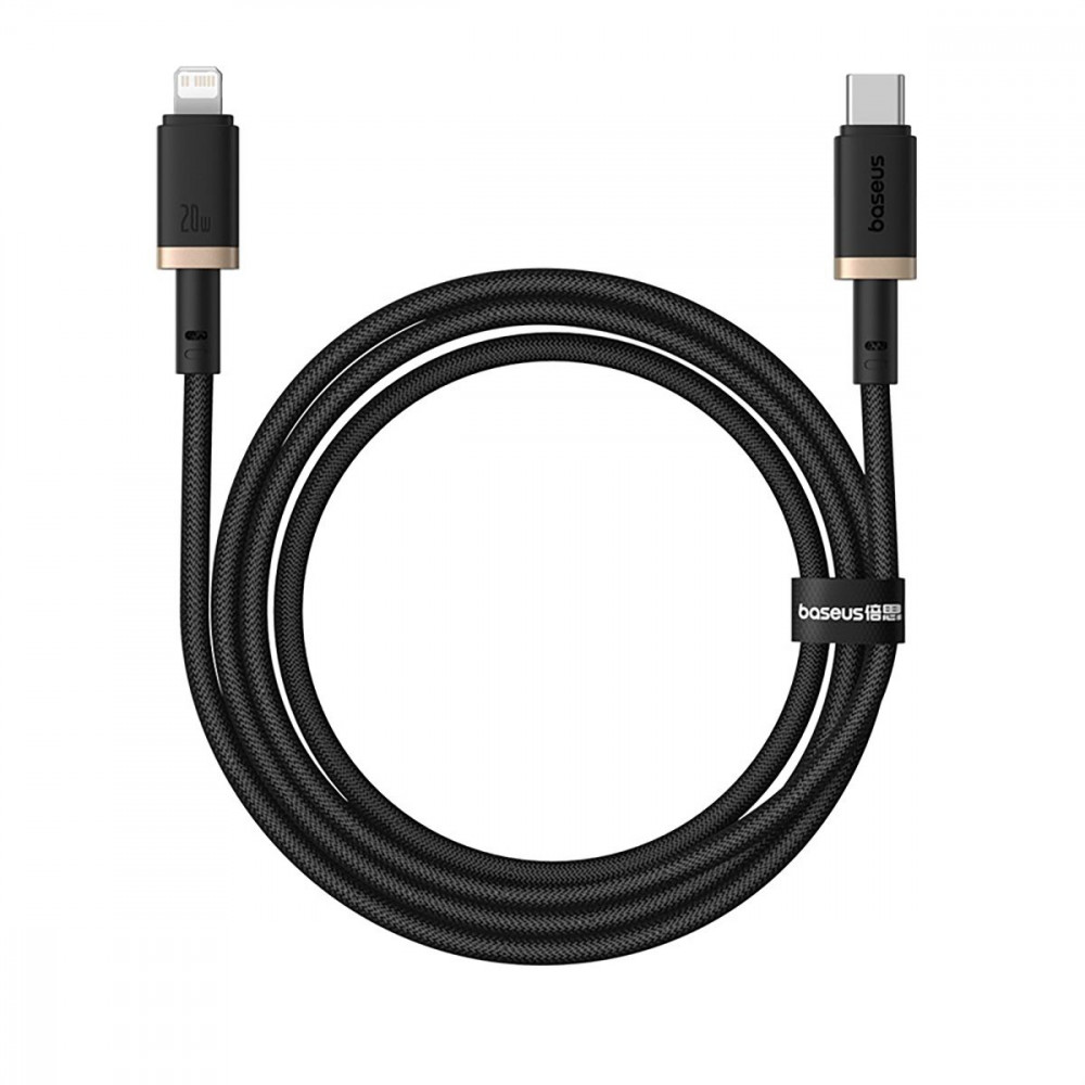 Кабель Baseus Dura Series Type-C to Lightning 20W (1m) gold/black