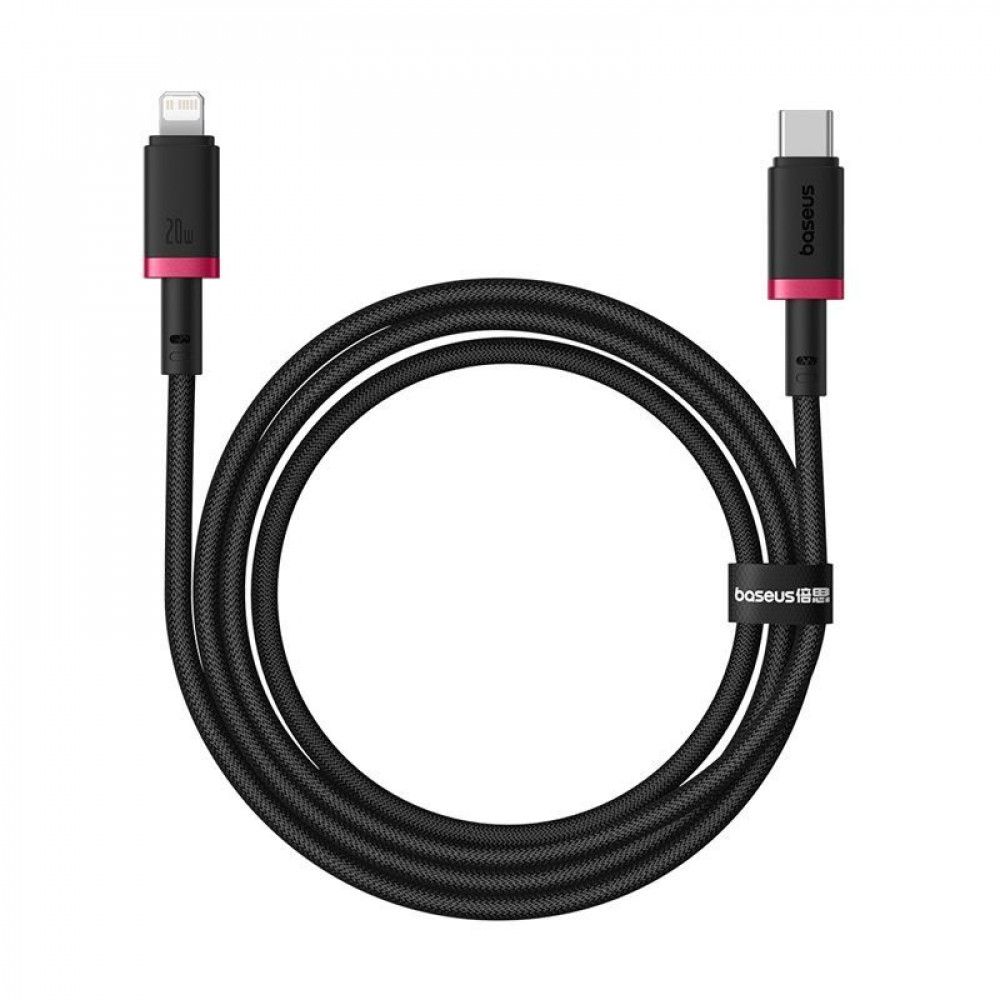Кабель Baseus Dura Series Type-C to Lightning 20W (1m) red/black