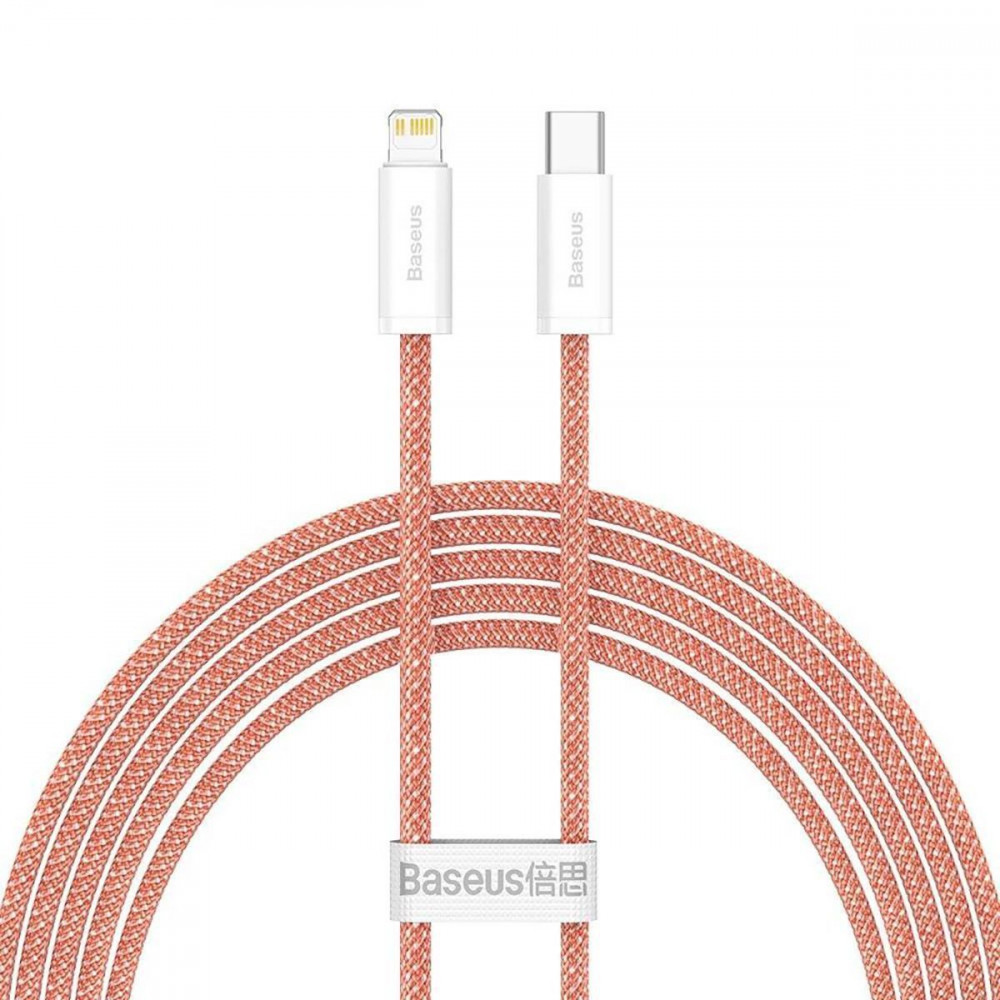 Кабель Baseus Dynamic Series Fast Charging Type-C to Lightning 20W (2m) orange