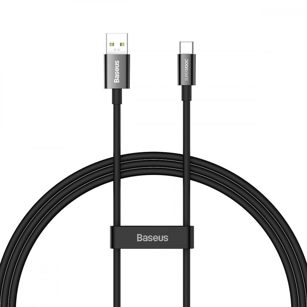 Кабель Baseus Superior Series (SUPERVOOC) Fast Charging Data Type-C 65W (2m) black