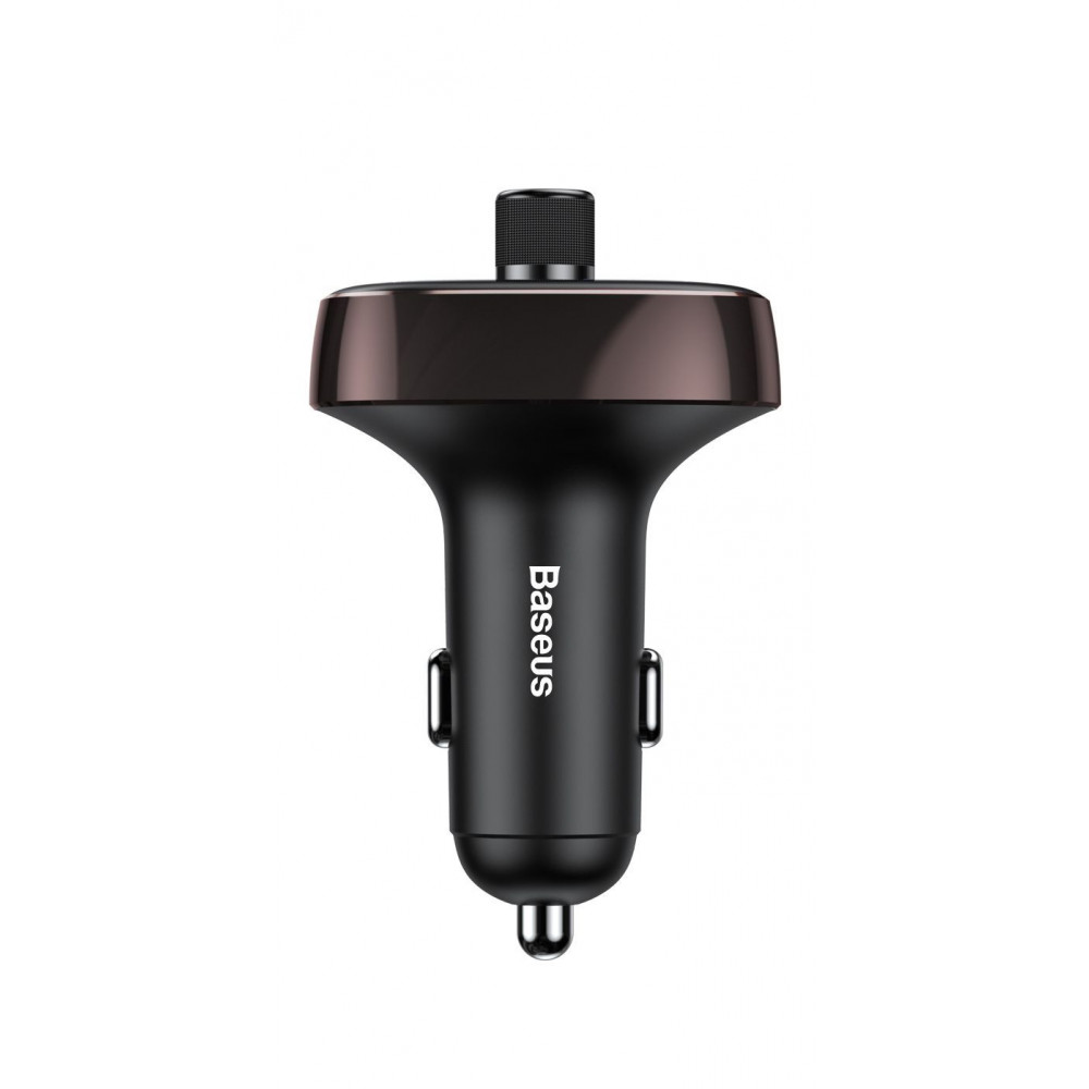 АЗП Baseus FM Launcher S-09 Overseas Edition 2xUSB (3.4А) brown
