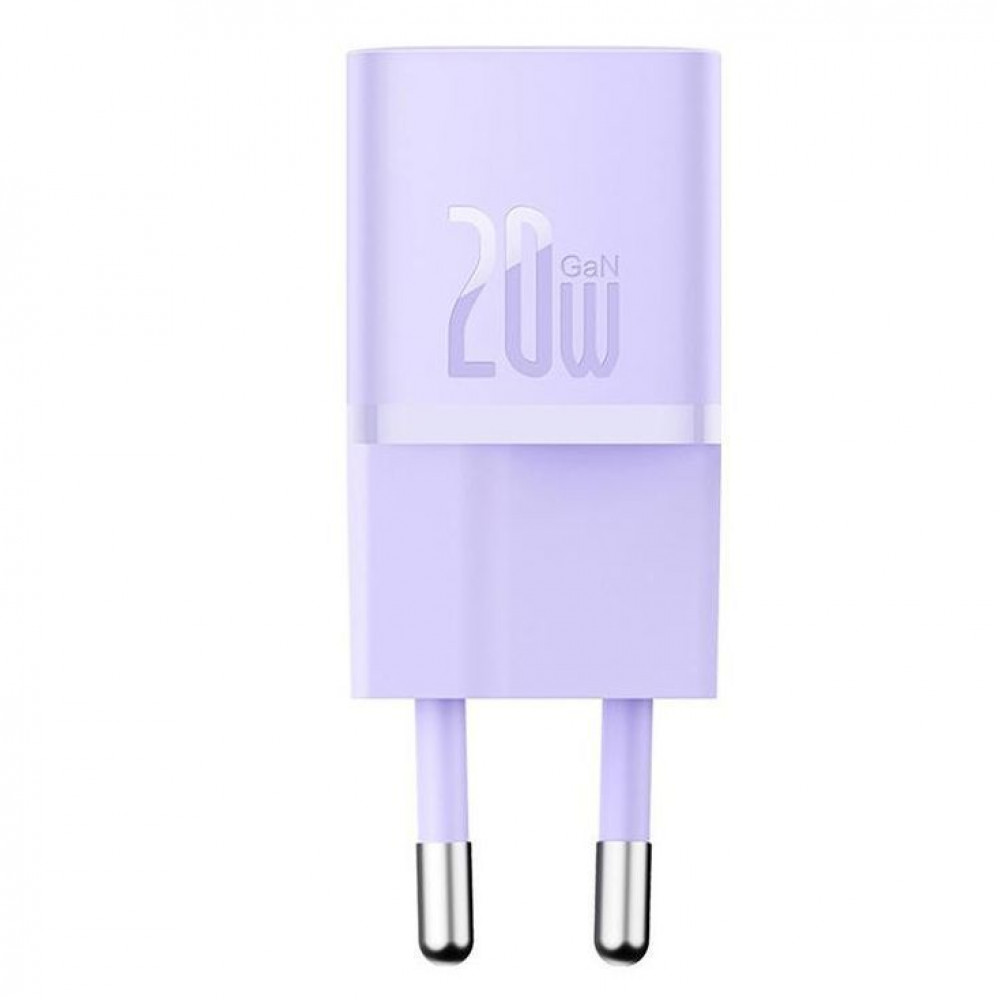 МЗП Baseus GaN5 Mini Fast Charger 20W (Type-C) purple