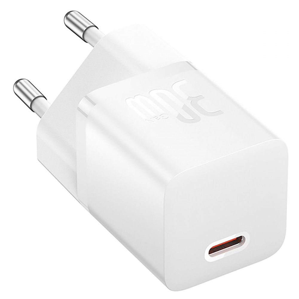 МЗП Baseus GaN5 Mini Fast Charger 30W (Type-C) white