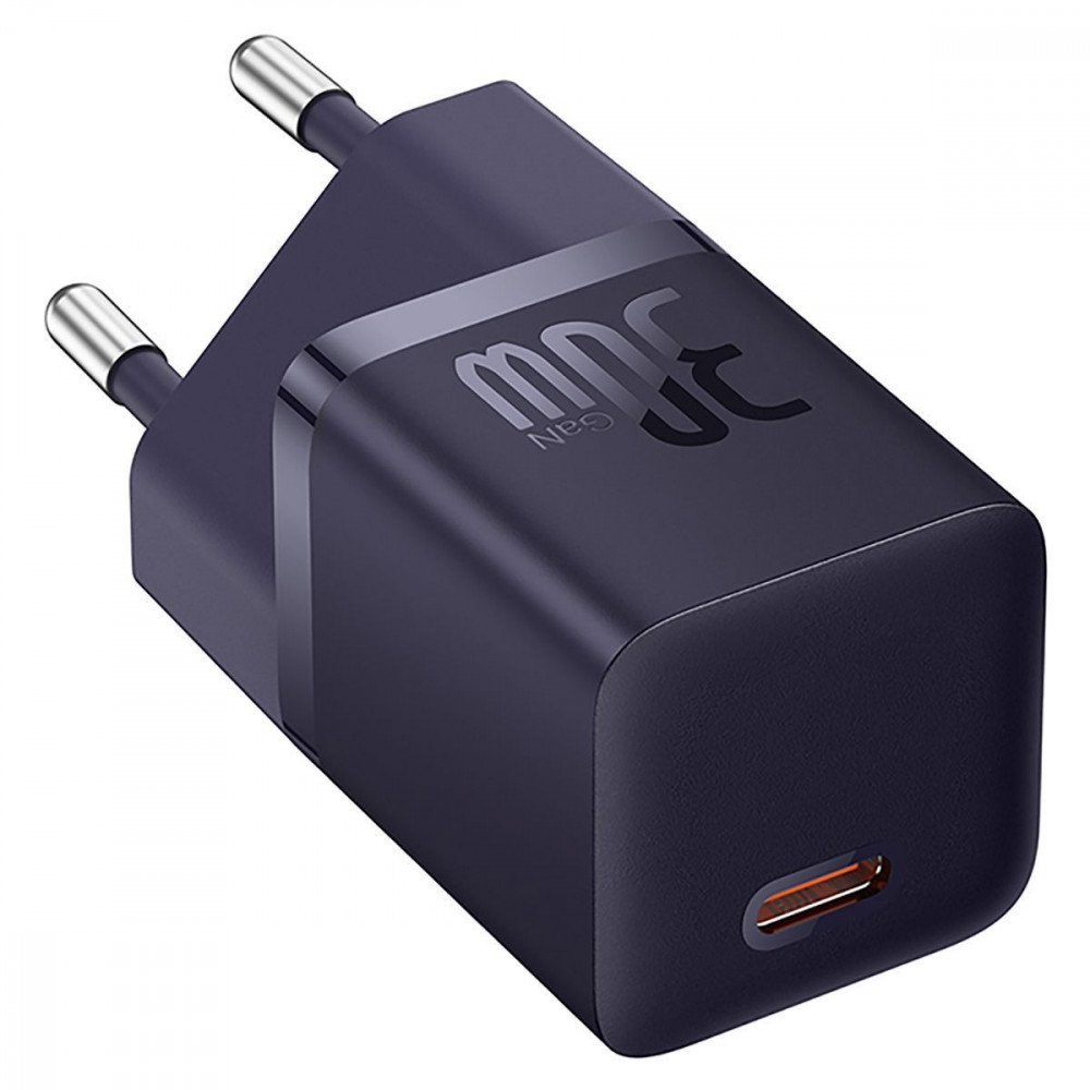 МЗП Baseus GaN5 Mini Fast Charger 30W (Type-C) purple