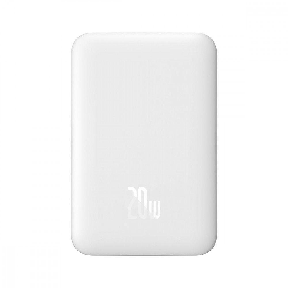 Портативна Батарея Baseus Magnetic Mini 20W 10000mAh white