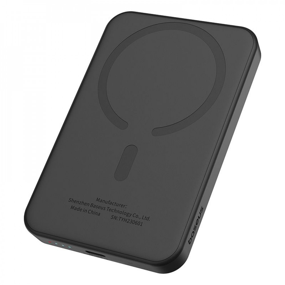 Портативна Батарея Baseus Magnetic Mini 20W 5000mAh black