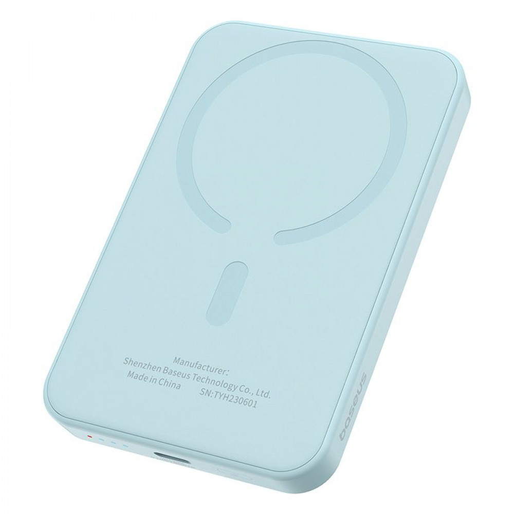 Портативна Батарея Baseus Magnetic Mini 20W 5000mAh blue