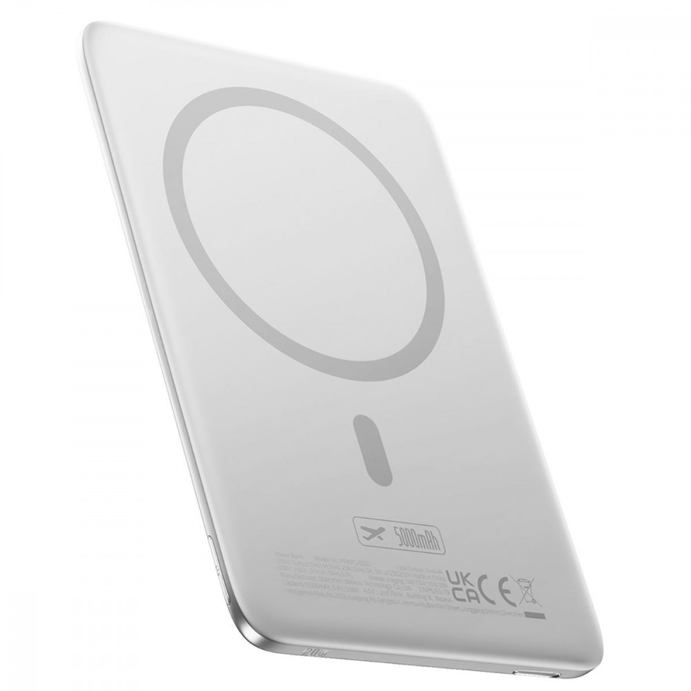 Портативна Батарея Baseus PicoGo AM41 Ultra-Slim 5000mAh 20W white
