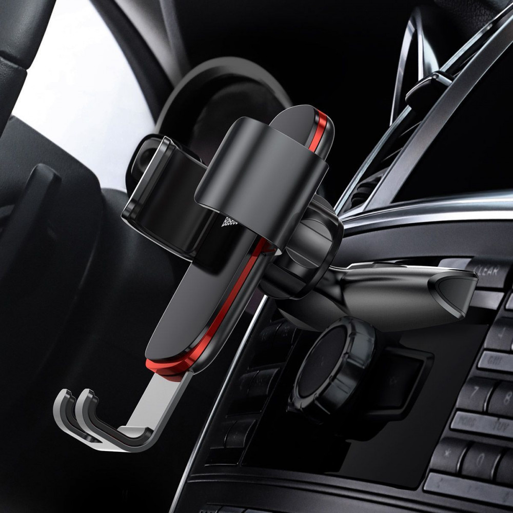 Автомобільний тримач Baseus Metal Age Gravity Car Mount CD Version black