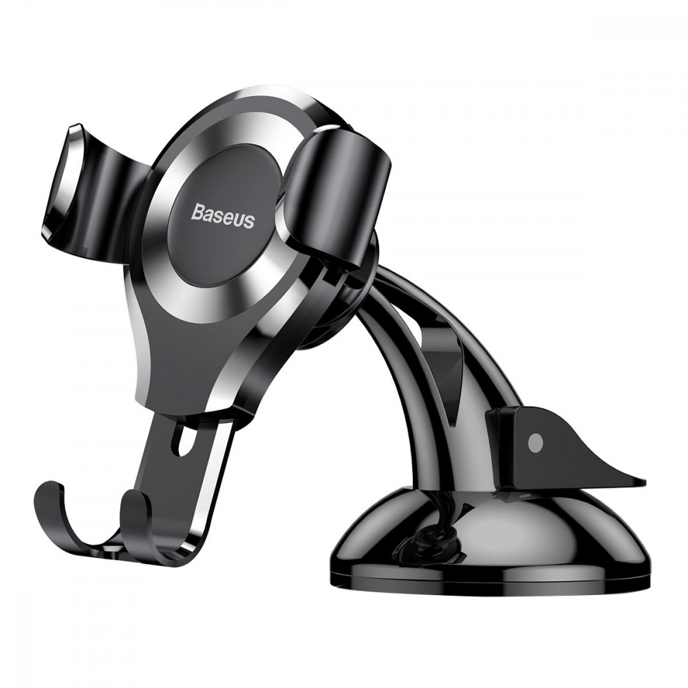 Автомобільний тримач Baseus Osculum Type Gravity Car Mount silver