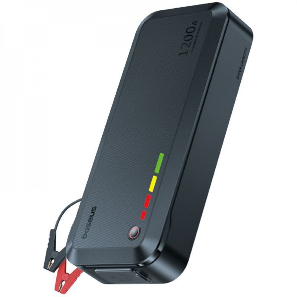Пусковий Пристрій Baseus PrimeTrip VJ1 Supercapacitor Car Jump Starter 1200 А black