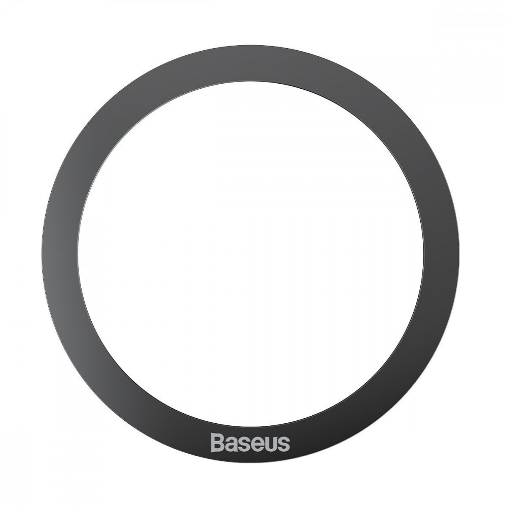 Металеві кільця Baseus Halo Series (2шт/уп) black