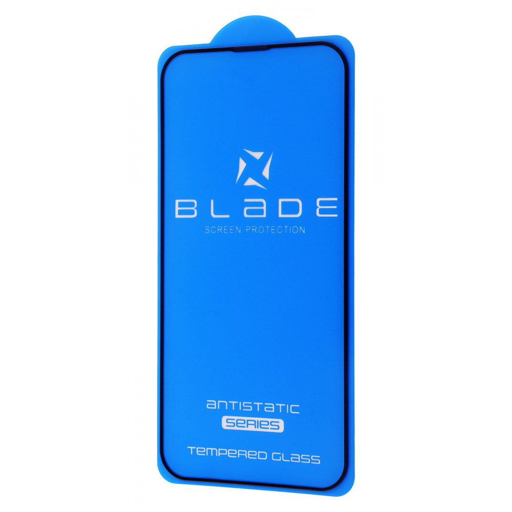 Захисне скло BLADE ANTISTATIC Series Full Glue iPhone 13/13 Pro/14/16e/17e black