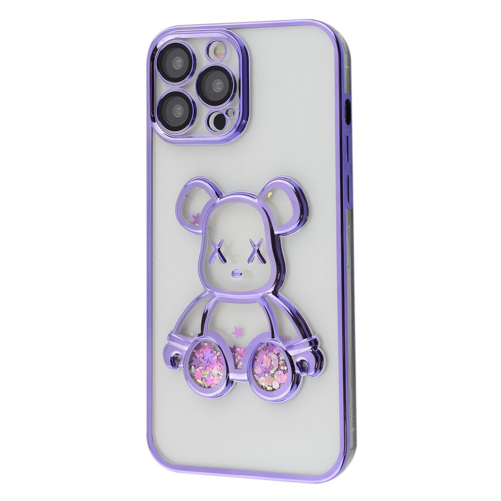 Чохол Shining Bear Case iPhone 14 Pro rose gold