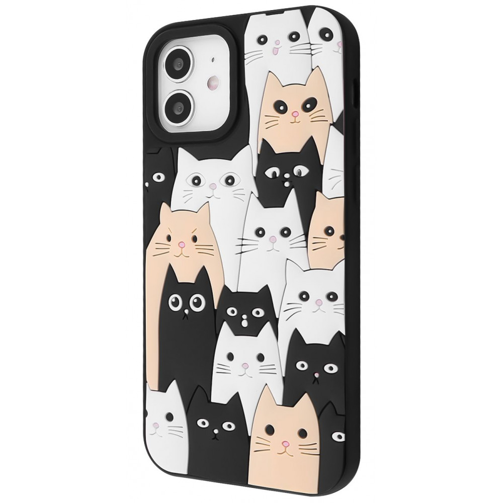 Чохол WAVE Doodle Case iPhone 12/12 Pro peach