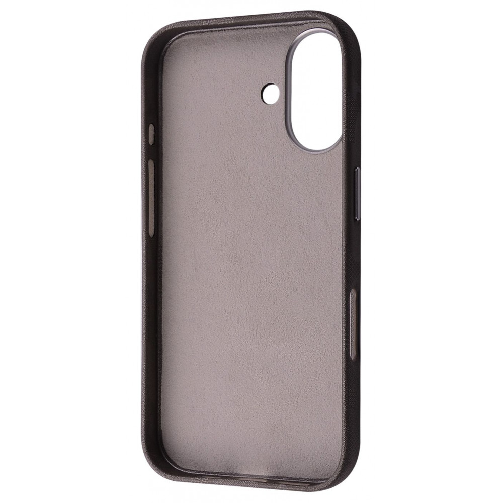 Чохол WAVE Khaki Case with Magnetic Ring iPhone 16 black