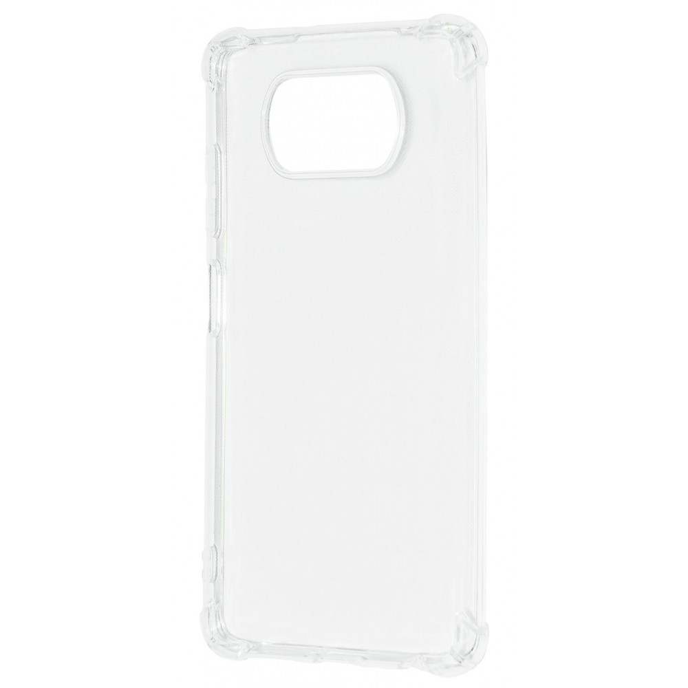 Чохол WXD Силікон 0.8 mm HQ Xiaomi Poco X3/Poco X3 Pro clear