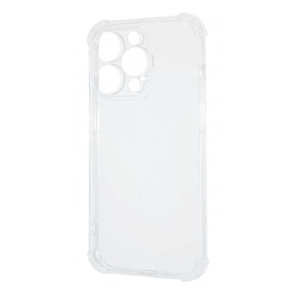 Чохол WXD силікон 0.8 mm HQ iPhone 14 Pro transparent