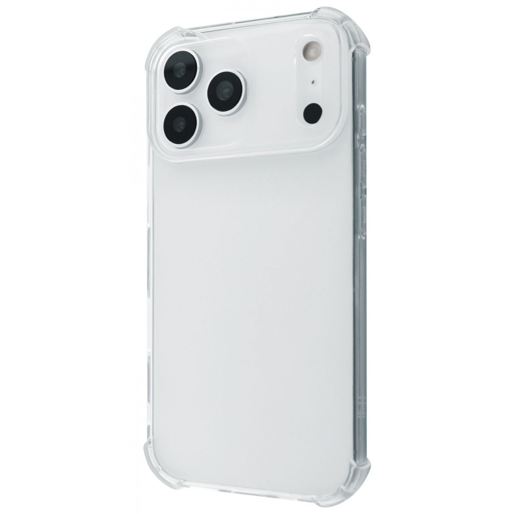 Чохол WXD силікон 0.8 mm HQ iPhone 17 Pro Max transparent