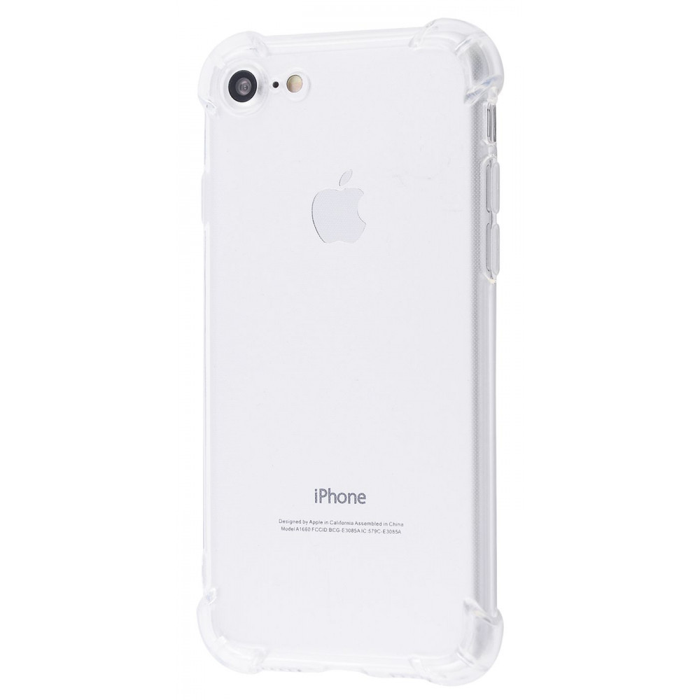 Чохол WXD силікон 0.8 mm HQ iPhone 7/8/SE 2 transparent